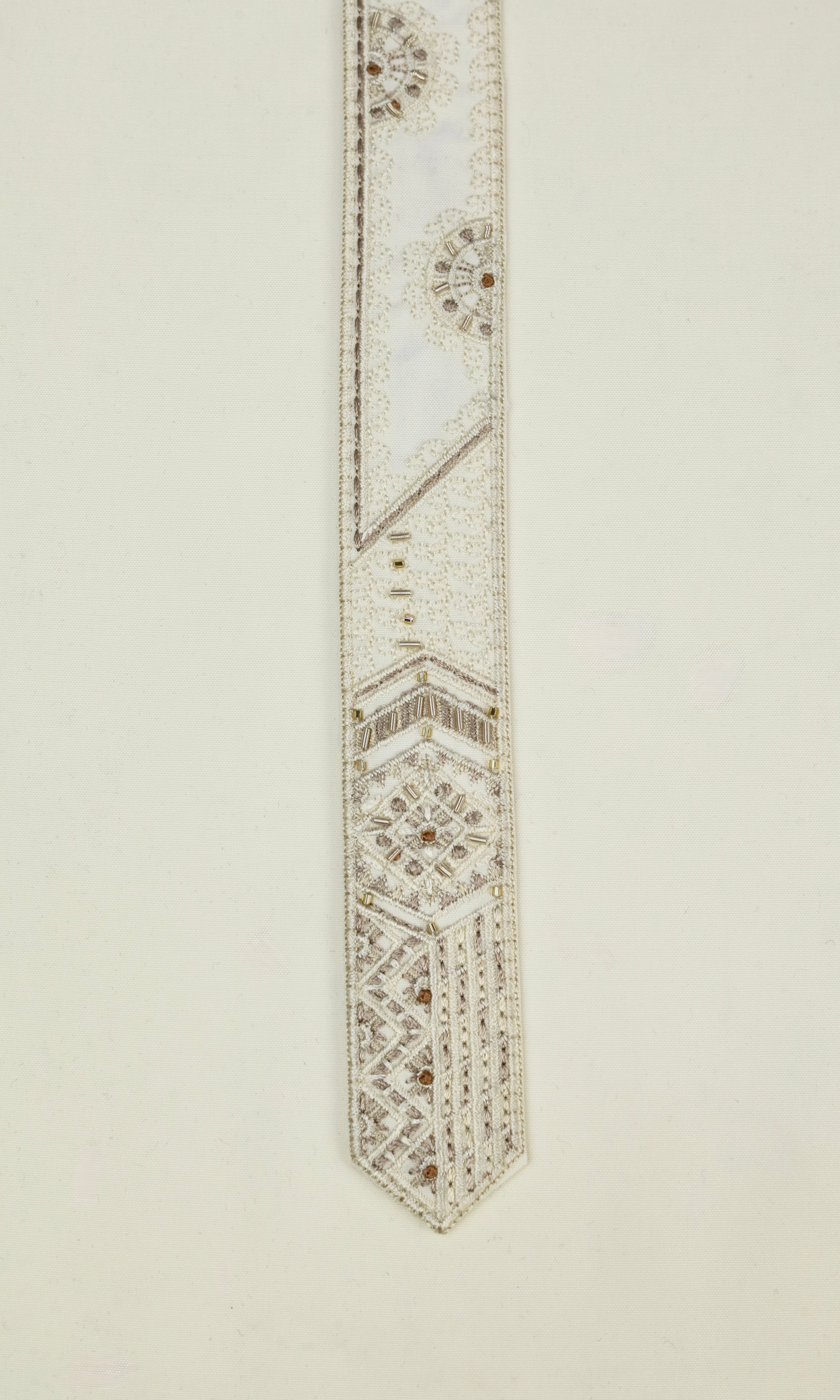 Hand-Made Embroidery (Cream)