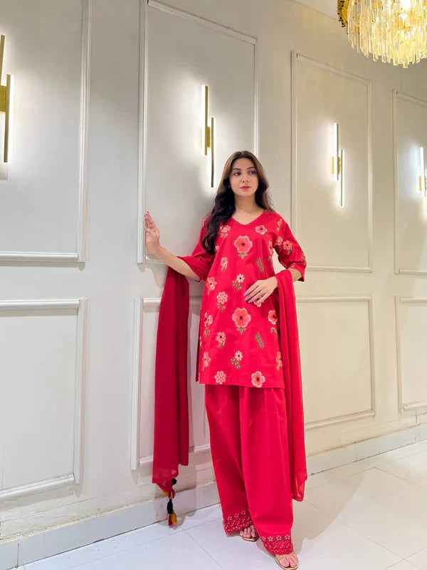 Gul Bano – 3-Piece Stitched Lawn Suit