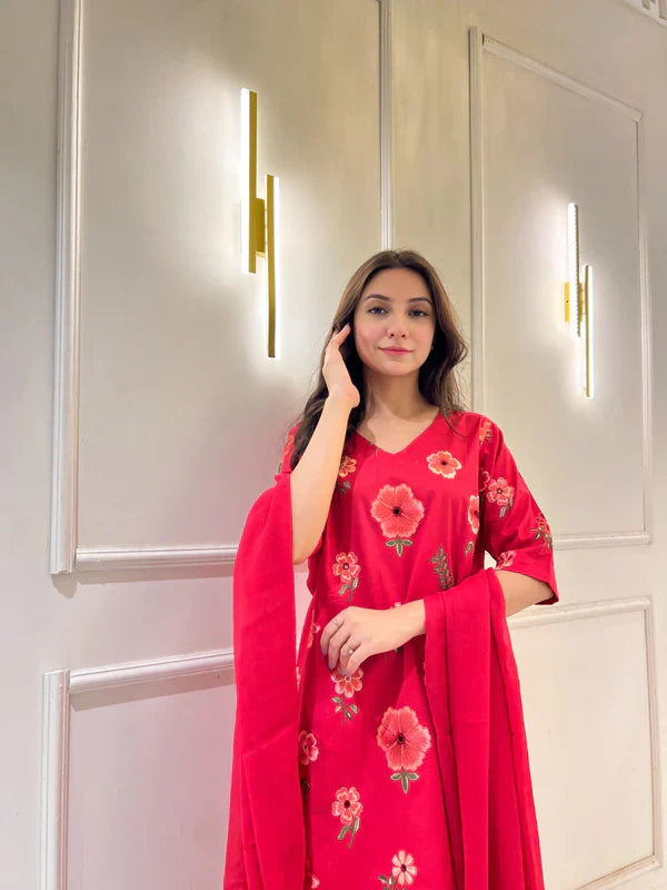 Gul Bano – 3-Piece Stitched Lawn Suit