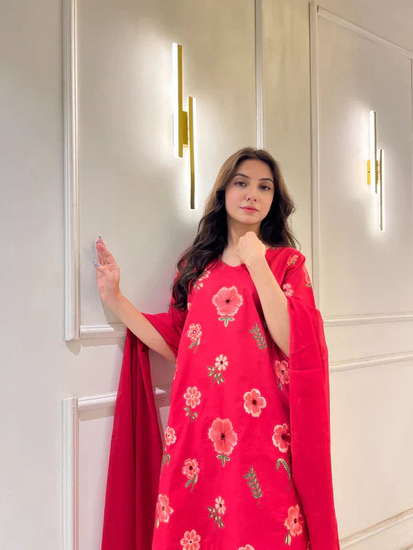 Gul Bano – 3-Piece Stitched Lawn Suit