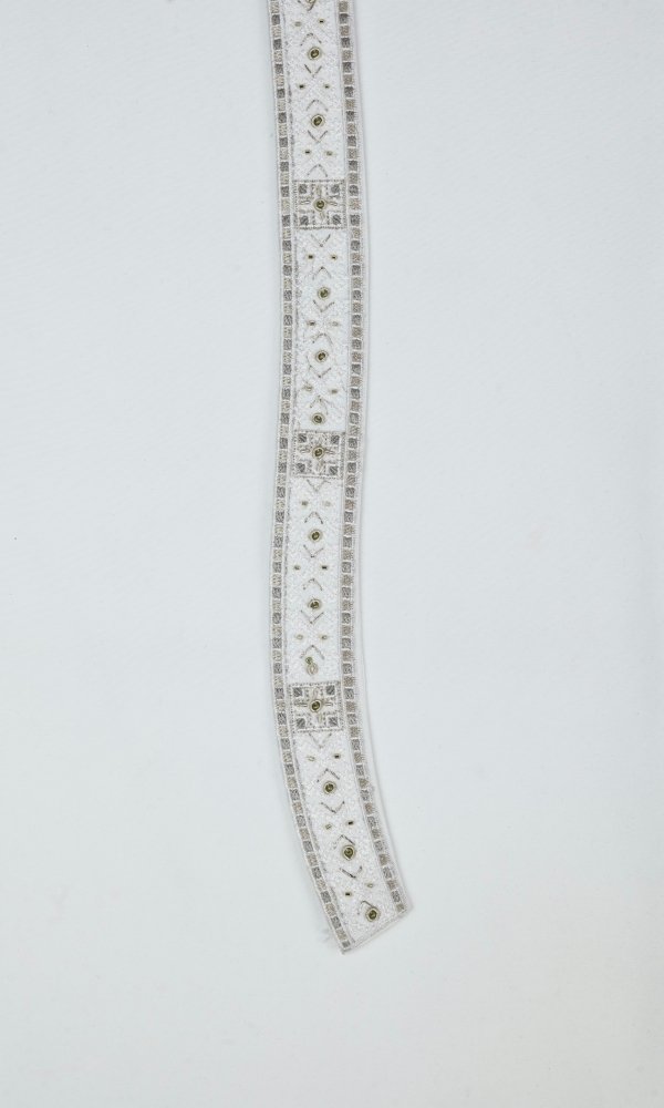 Hand-Made Embroidery (White) - BinImran