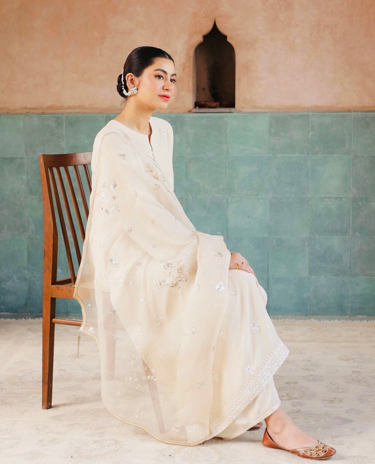 Ivory Noor| Stitched- 3 Piece