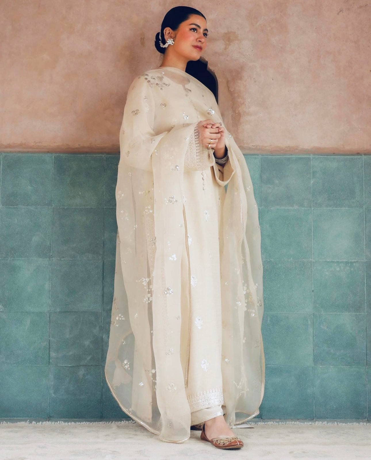 Ivory Noor| Stitched- 3 Piece