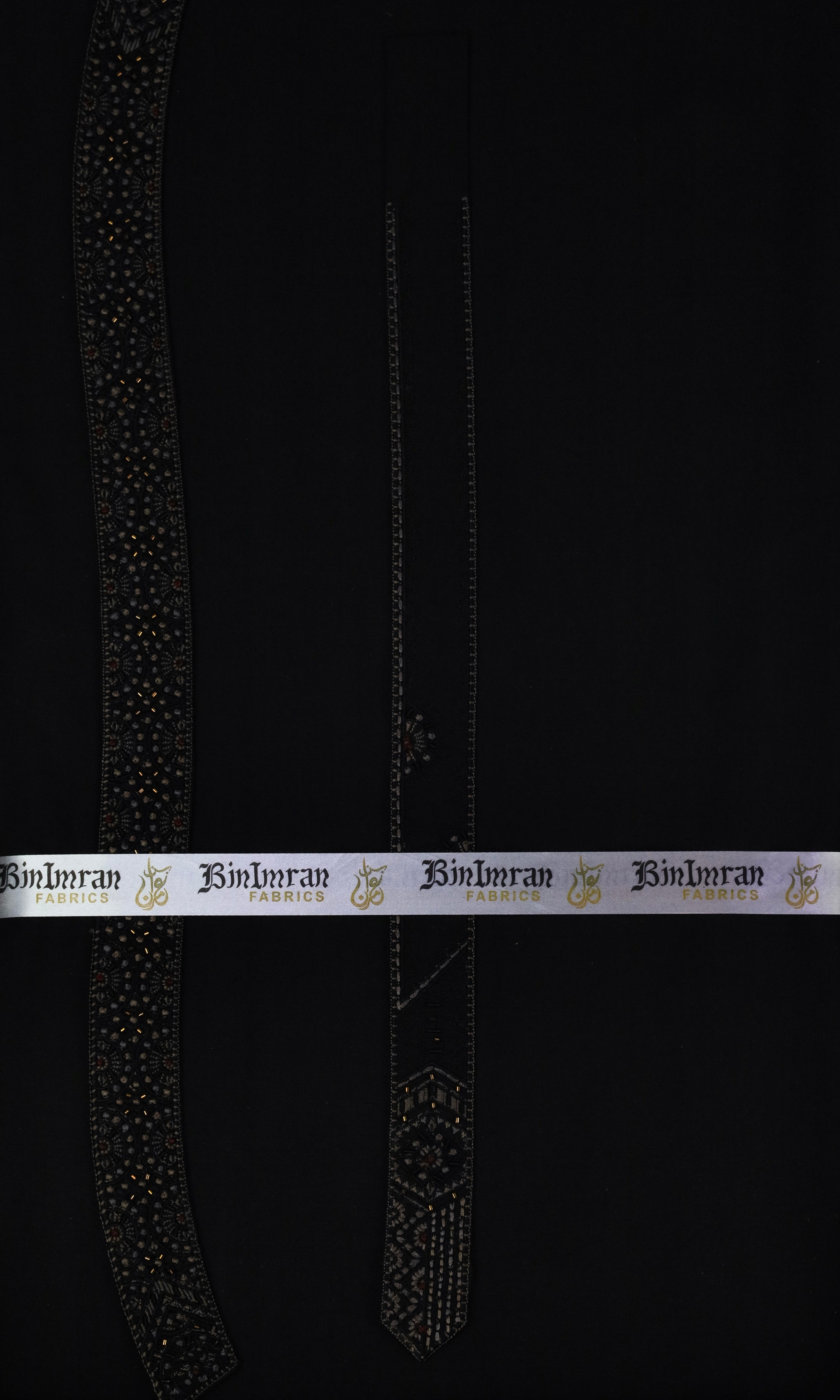 Hand-Made Embroidery (Black)