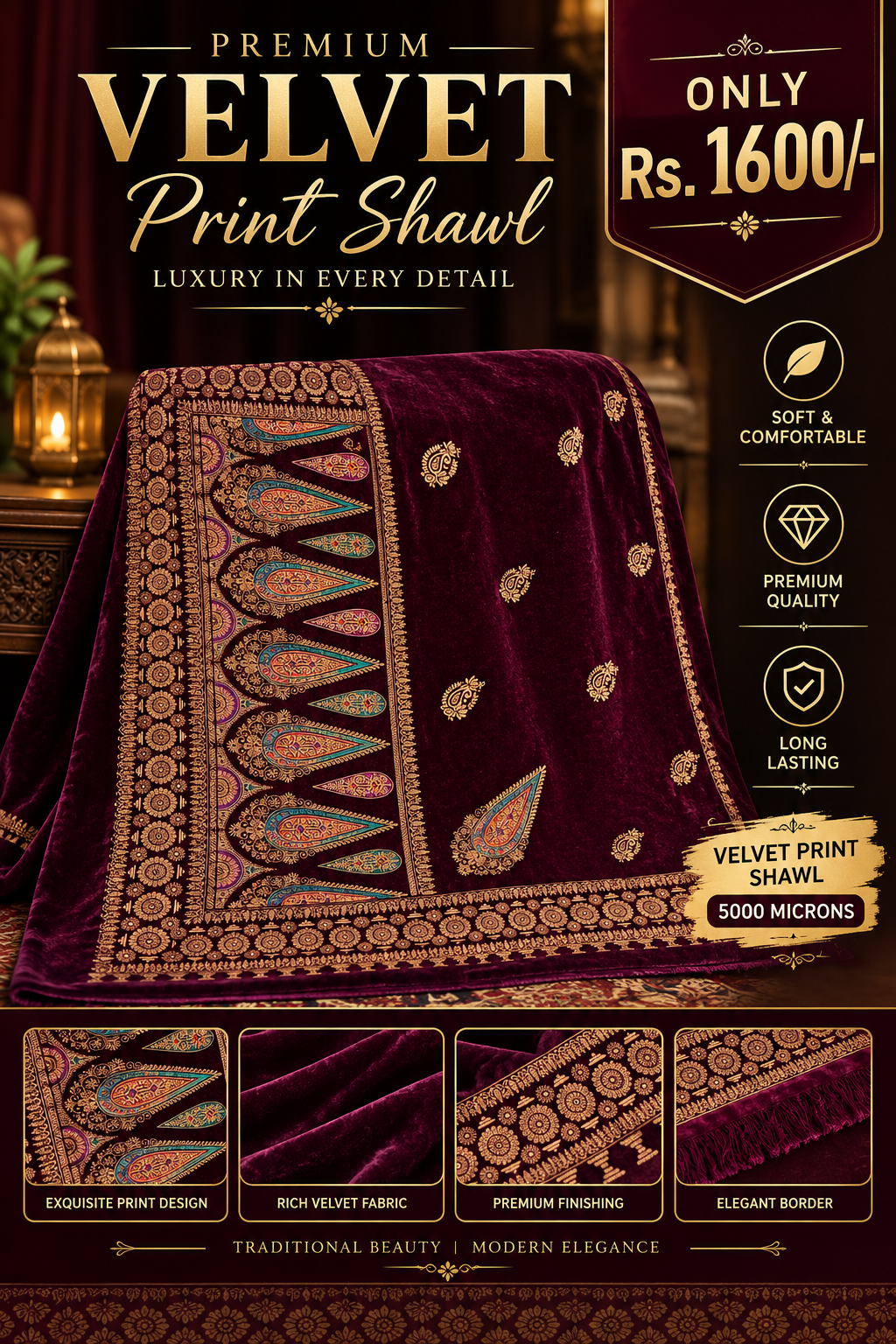 Shawl 1600+200 DC