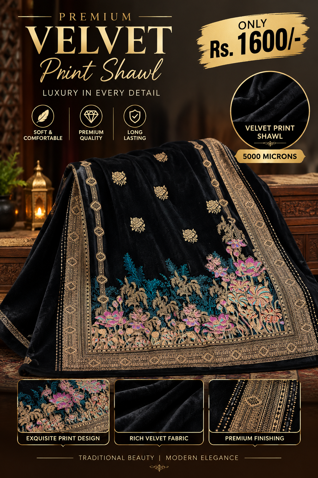 Shawl 1600+200 DC