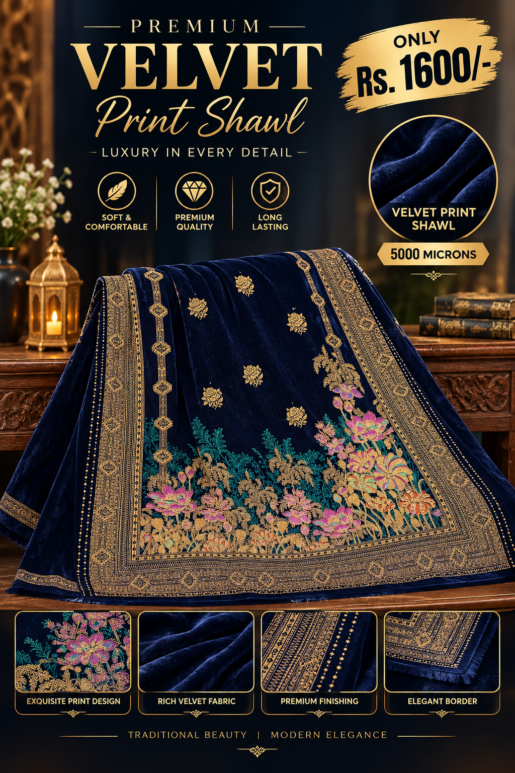 Shawl 1600+200 DC