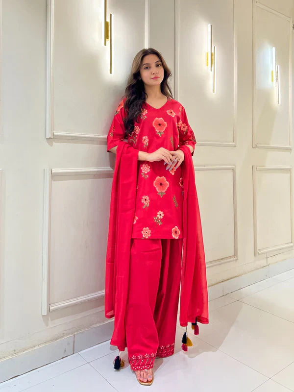 Gul Bano – 3-Piece Stitched Lawn Suit