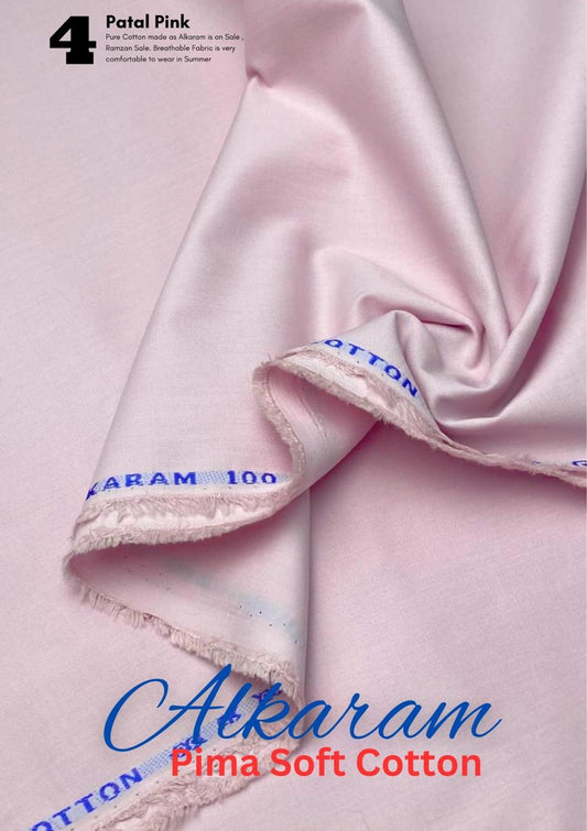 Alkaram Soft Cotton (Patal Pink)