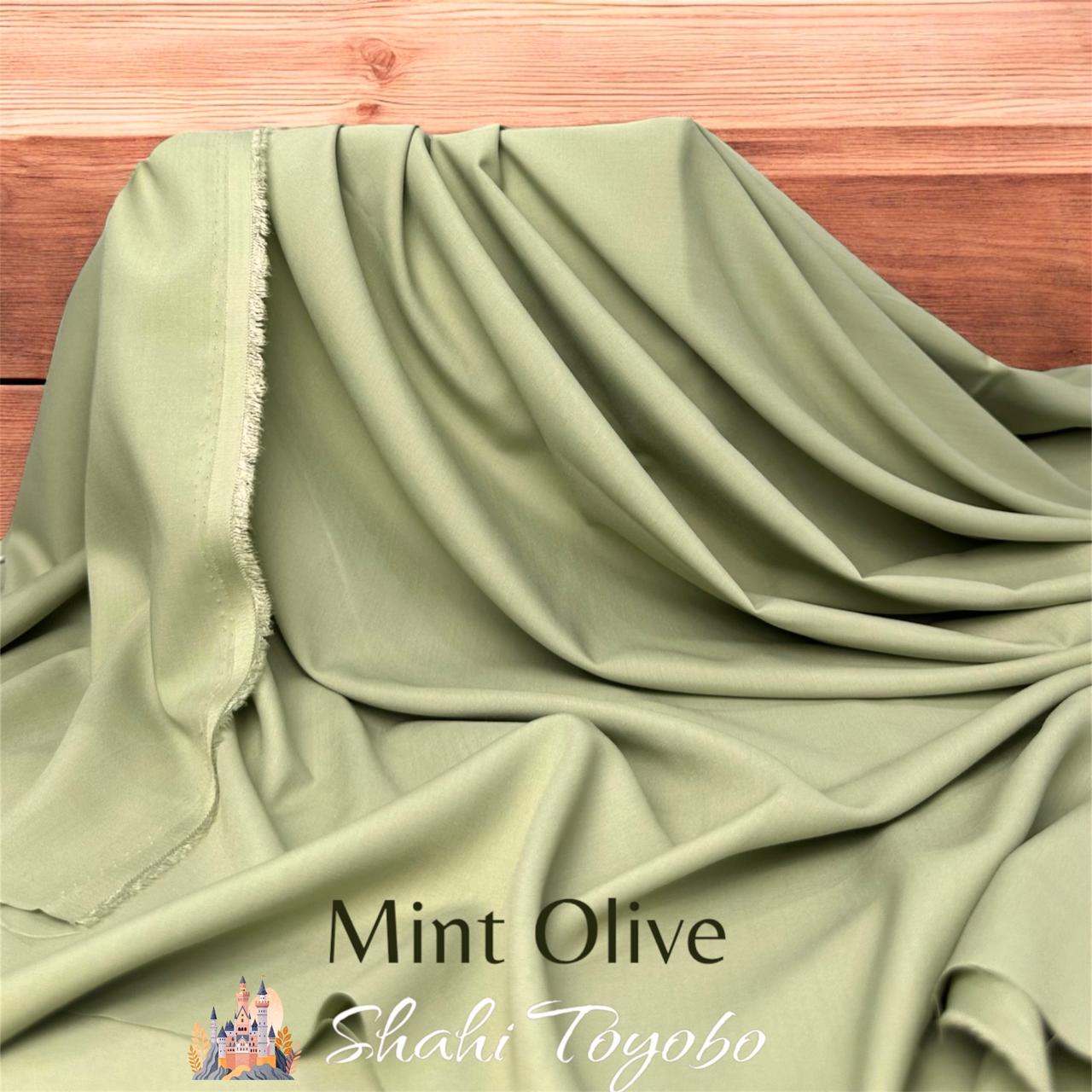 Shahi Toyobo Wash & Wear ( Mint Olive)