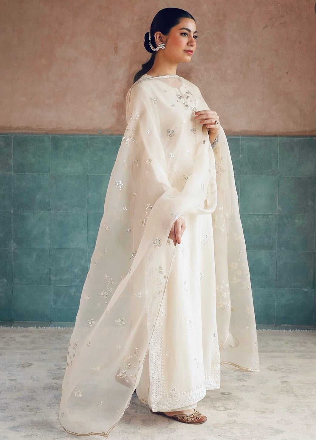 Ivory Noor| Stitched- 3 Piece
